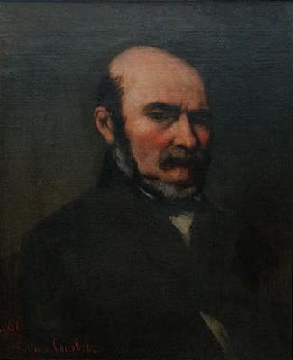 Gustave Courbet Portrait of M. Usquin oil painting image